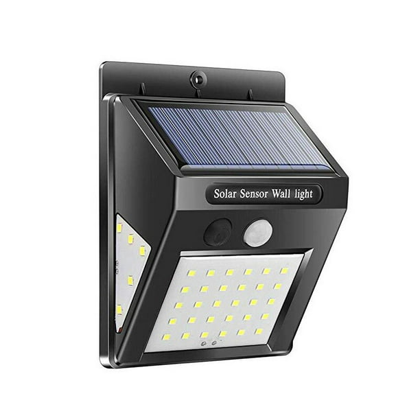 LED PIR Motion Sensor Light Wall Lamp Solar Powered Energy Saving Waterproof 